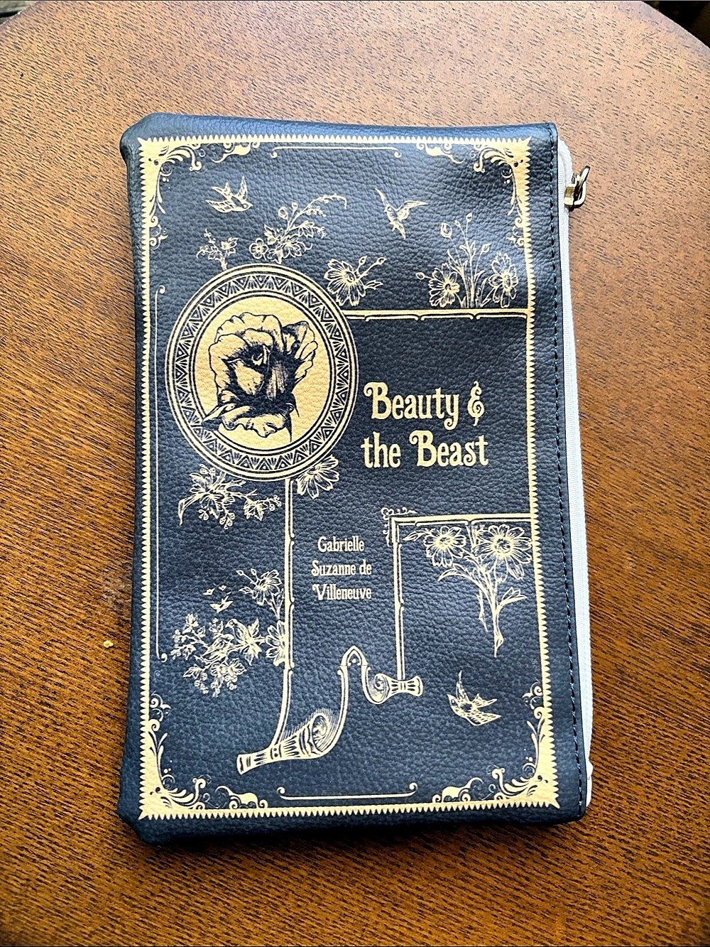 Wellread Beauty and the Beast book design, wallet, cosmetic bag, pencil case